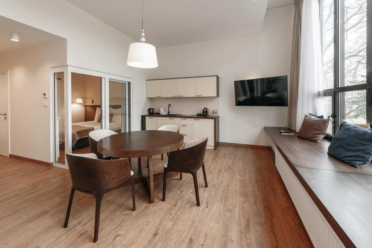 Apartment mit Gartenblick