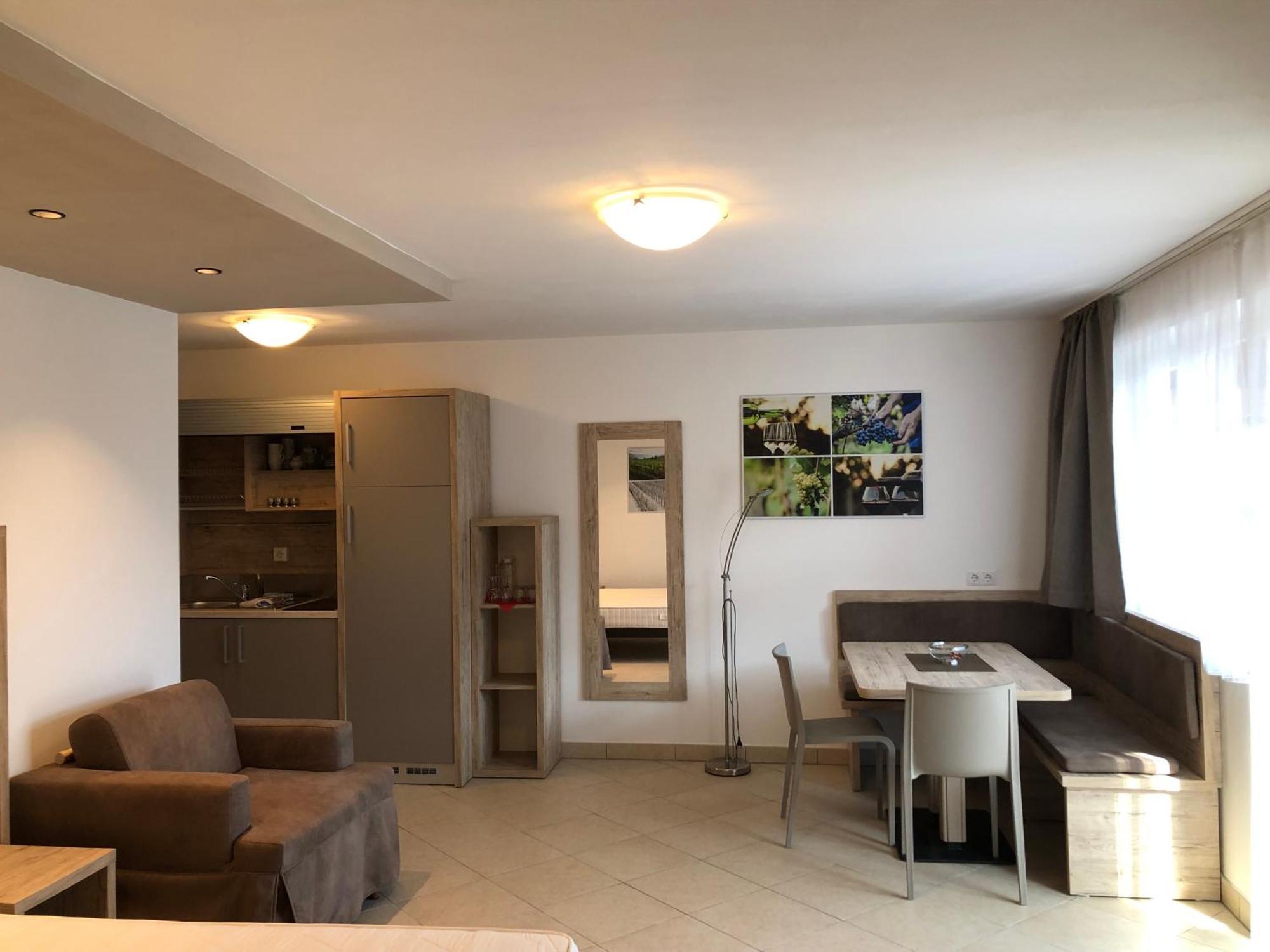 Apartment mit 1 Schlafzimmer und Balkon