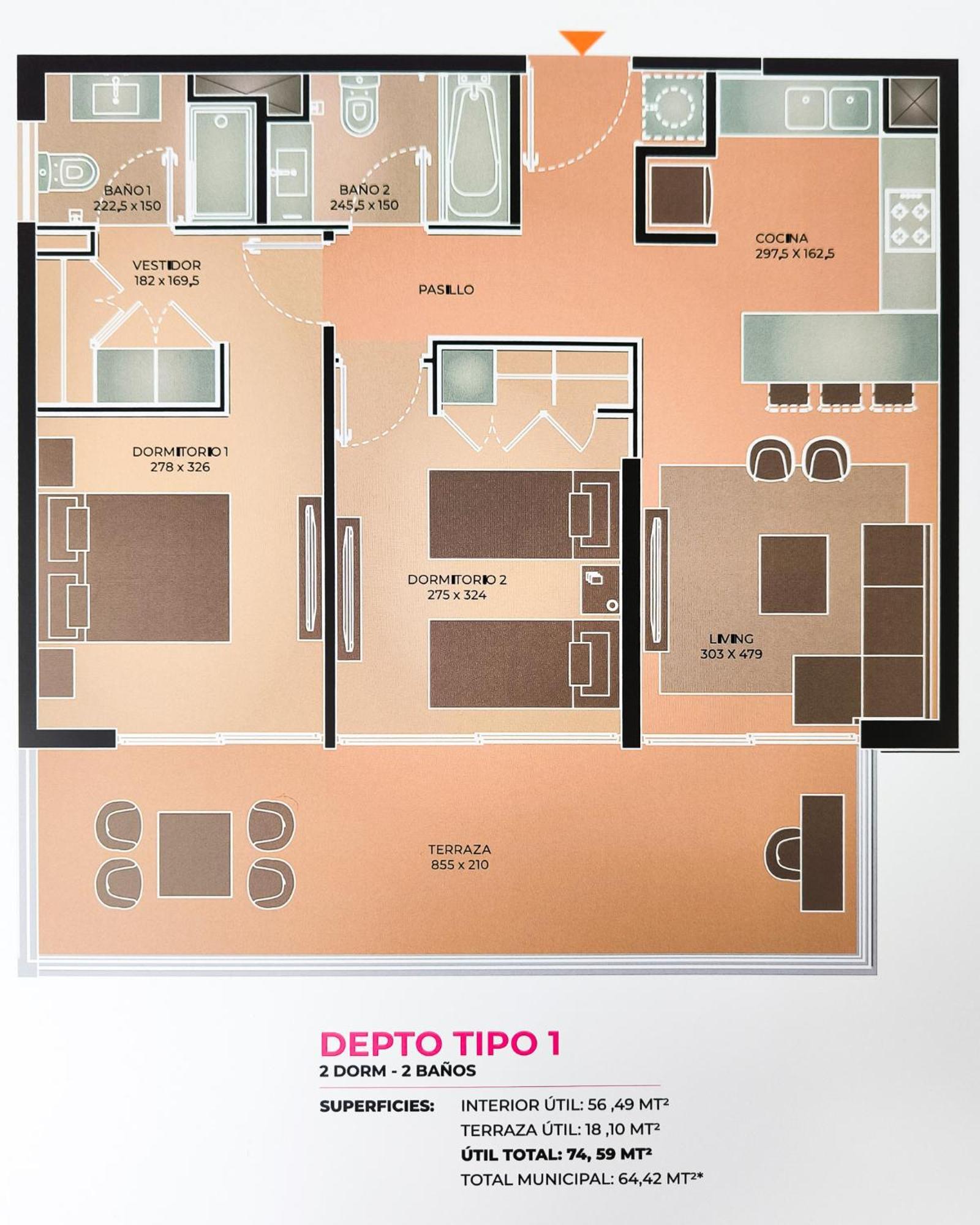 Two-Bedroom Apartment with Balcony,1629780350:JPEG