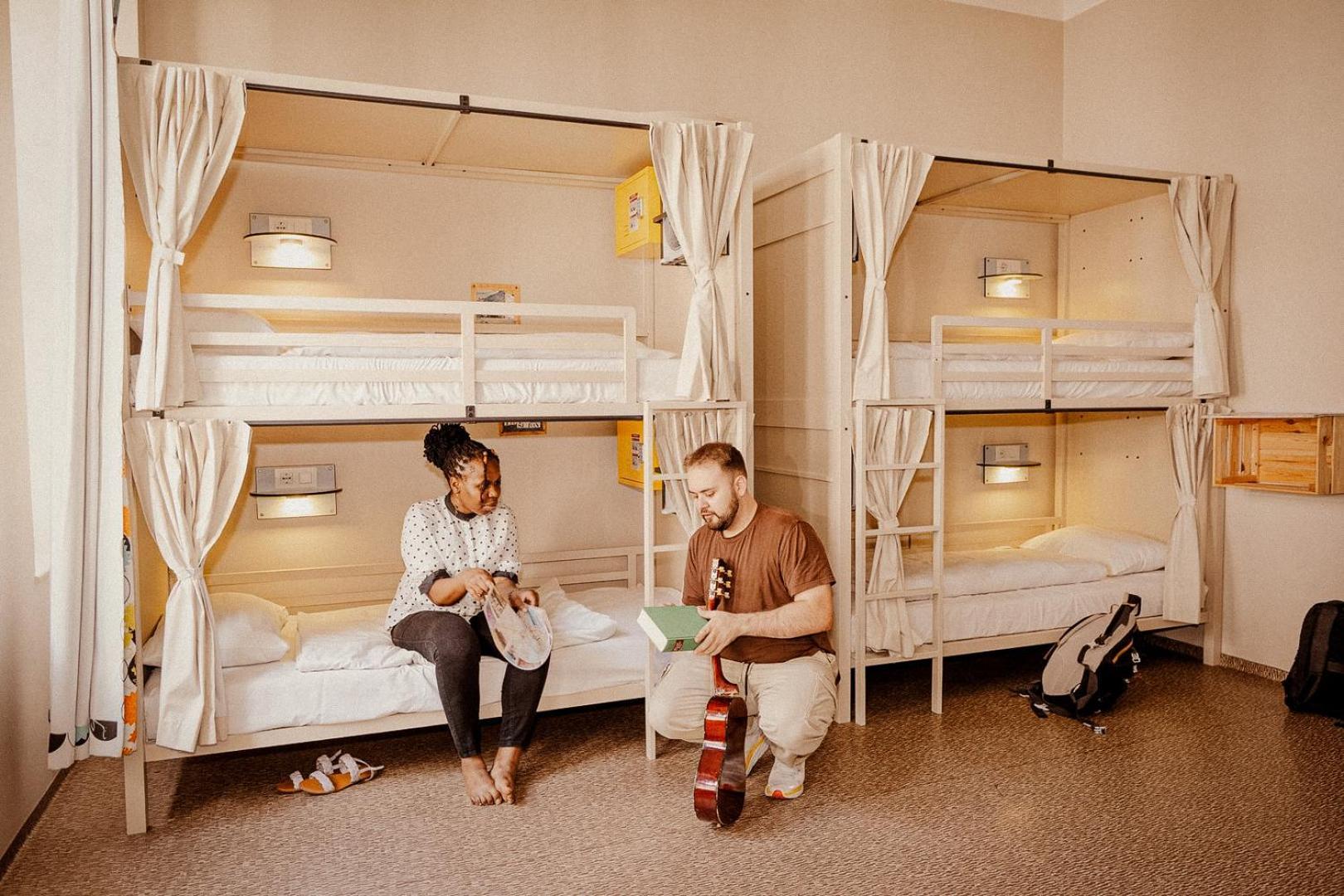 Bed in Gemengde Slaapzaal met 8 Bedden